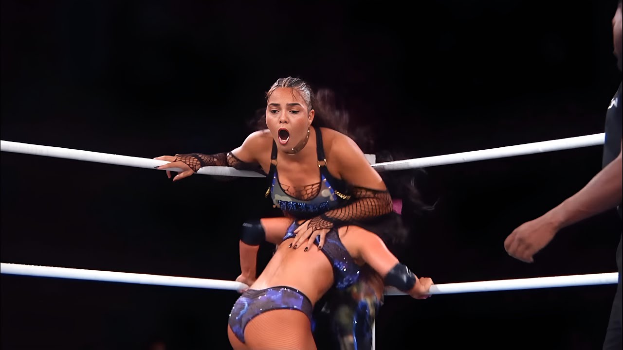 Джайда Паркер против Алекса Грасии из NXT [ПОЛНЫЙ МАТЧ] Reality Of Wrestling