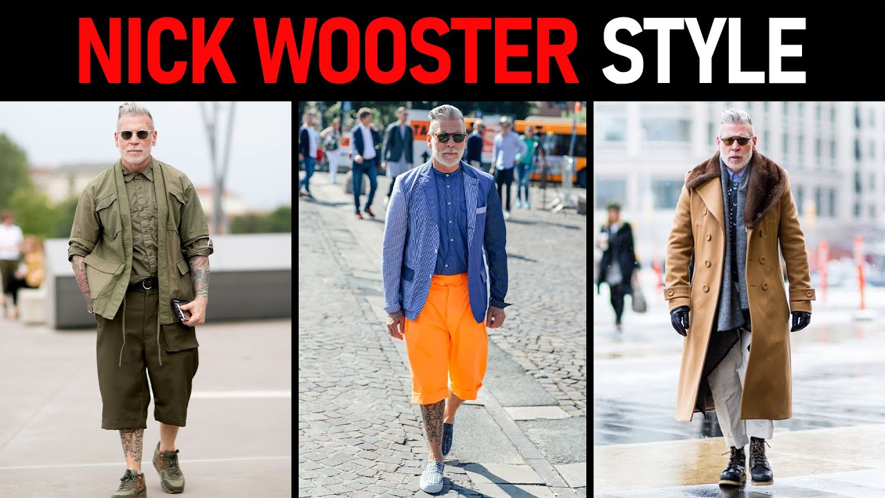 Nick Wooster style rules. Fashion tips for men.
