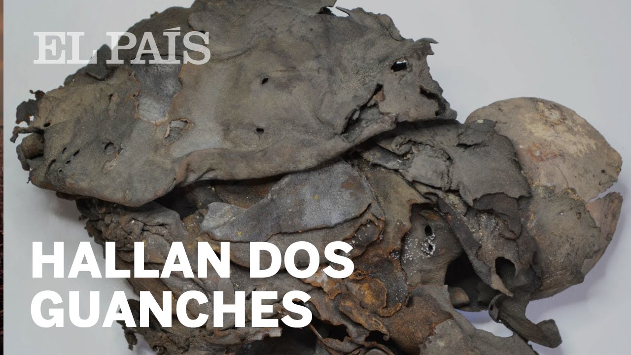 Hallados por casualidad dos bebés guanches en una cueva de Tenerife
