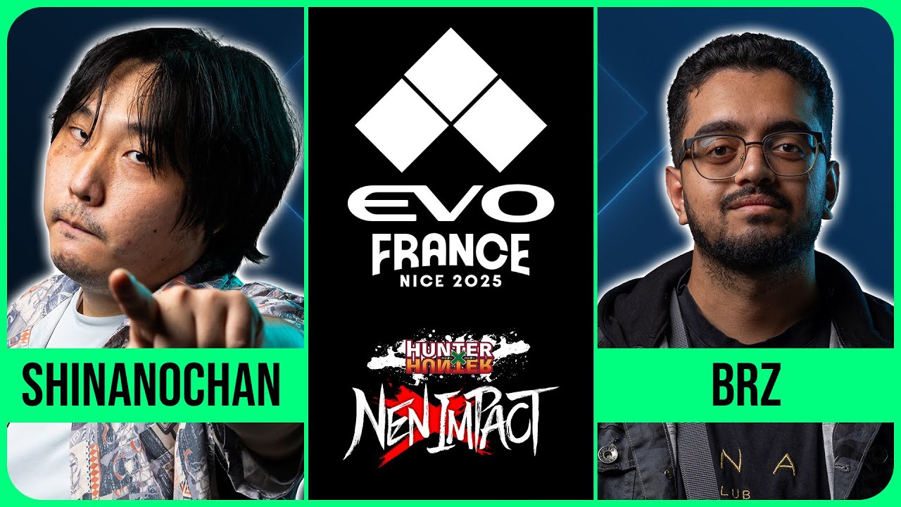 Evo France 2025: HUNTER×HUNTER NEN×IMPACT | Shinanochan vs BRZ | Winners Semifinals