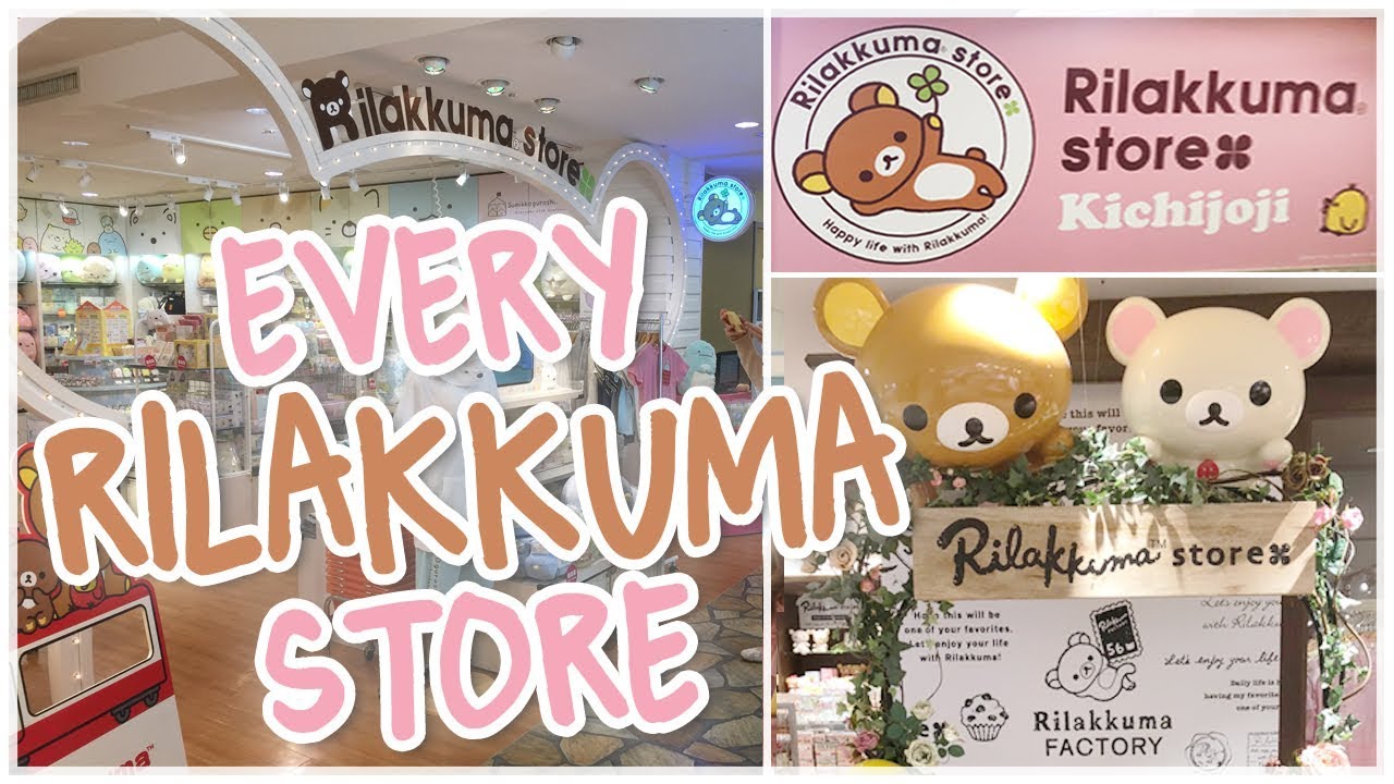 VISITING EVERY RILAKKUMA STORE!!