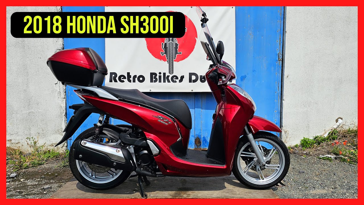 Honda SH300i 2018 года — стиль, практичность и производительность