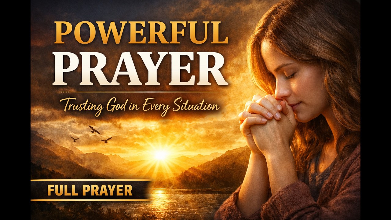 POWERFUL MORNING PRAYER – God Will Change Your Life While You Sleep | Strong and Miraculous Prayer