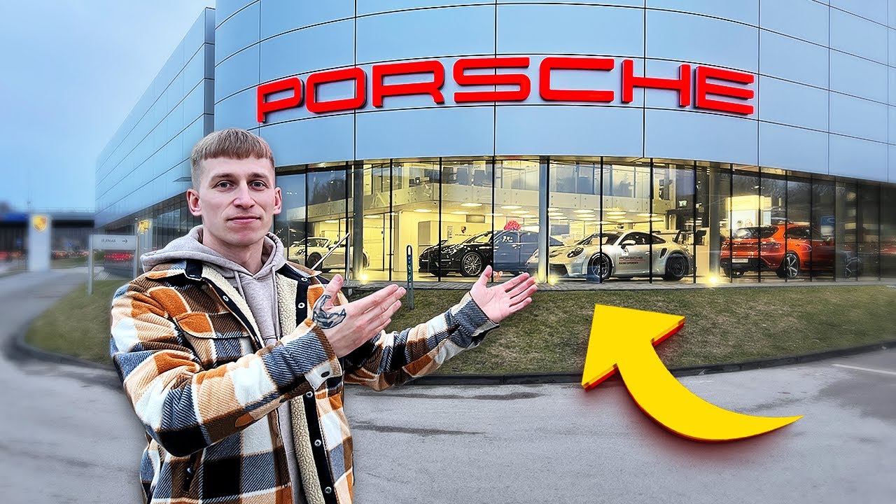 NUPIRKAU PORSCHE!