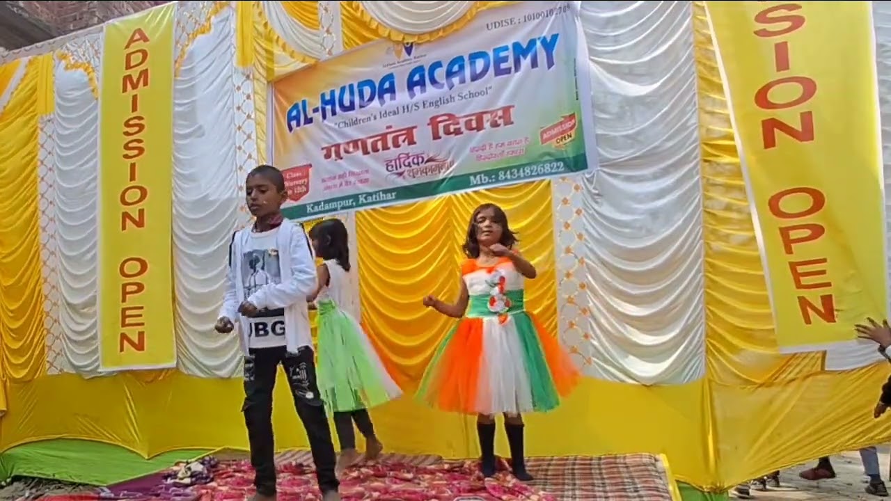 Kids Dance || Danish - Taniya - Anisha || Republic Day CELEBRATIONS 