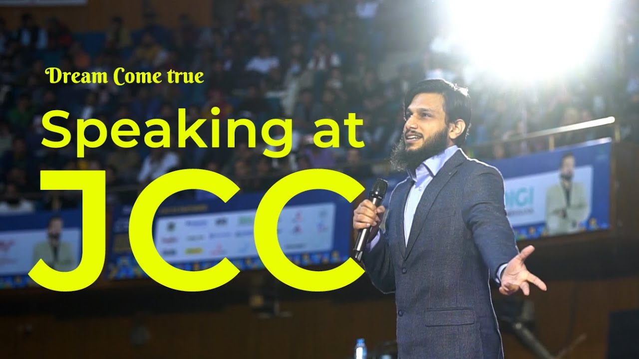 Speaking at Jinnah Convention Center Islamabad | Dream come true moment