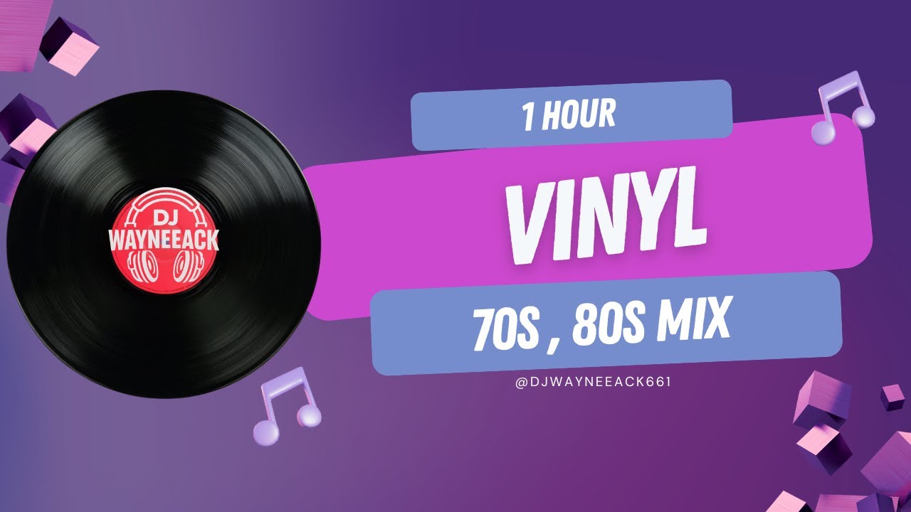 ALL Vinyl DJ Mix 70s, 80s, Funk, Soul, R&B