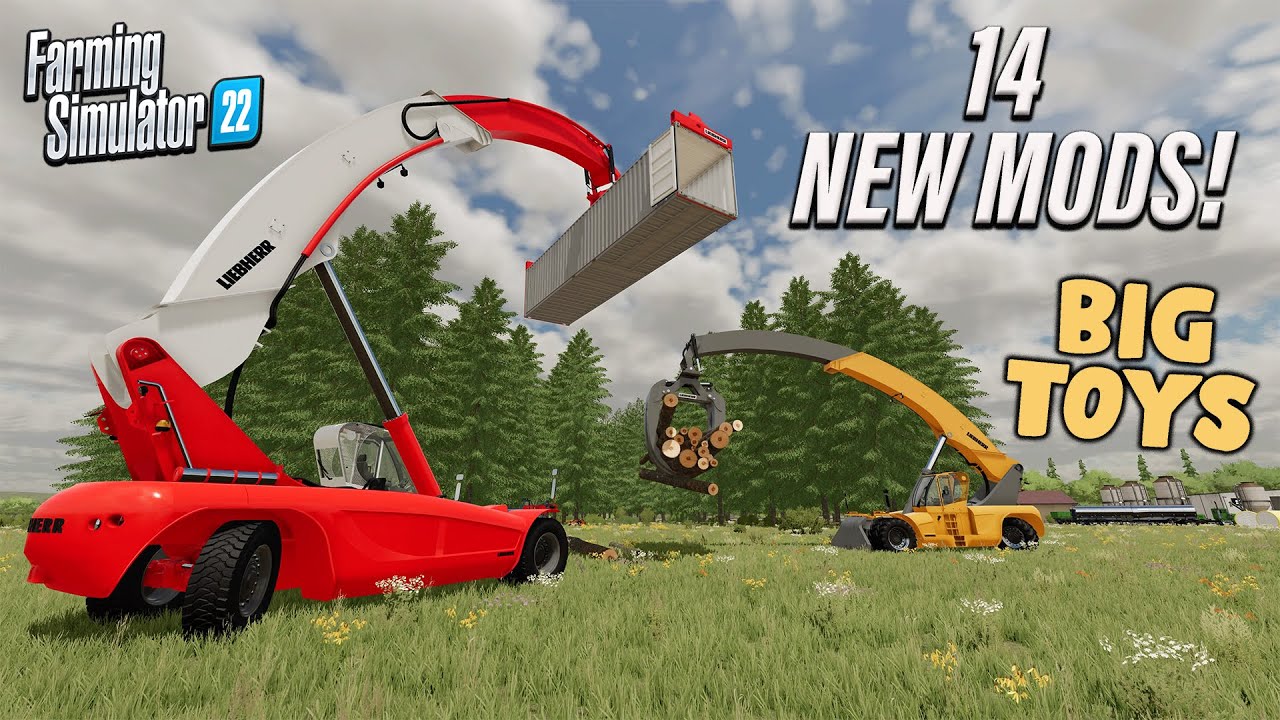 Liebherr LRS 645, LANCYBOI & MUCH MORE! FS22 | 14 NEW MODS! (Review) PS5 | 21st Aug 2023.