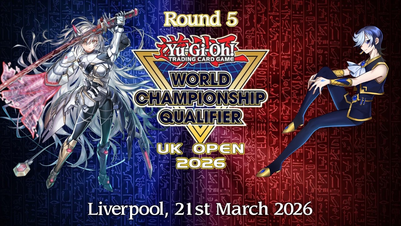 WCQ UK OPEN │ Sky Striker Mecha ACE VS Magistus Dracotail Dragon │ Round 5 Yu-Gi-Oh! March 2026