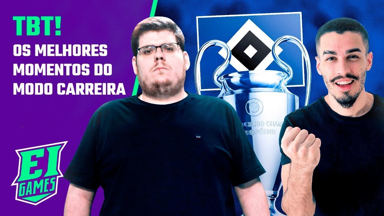 OS MELHORES MOMENTOS DA HISTÓRIA DO MODO CARREIRA! - TBT EI GAMES