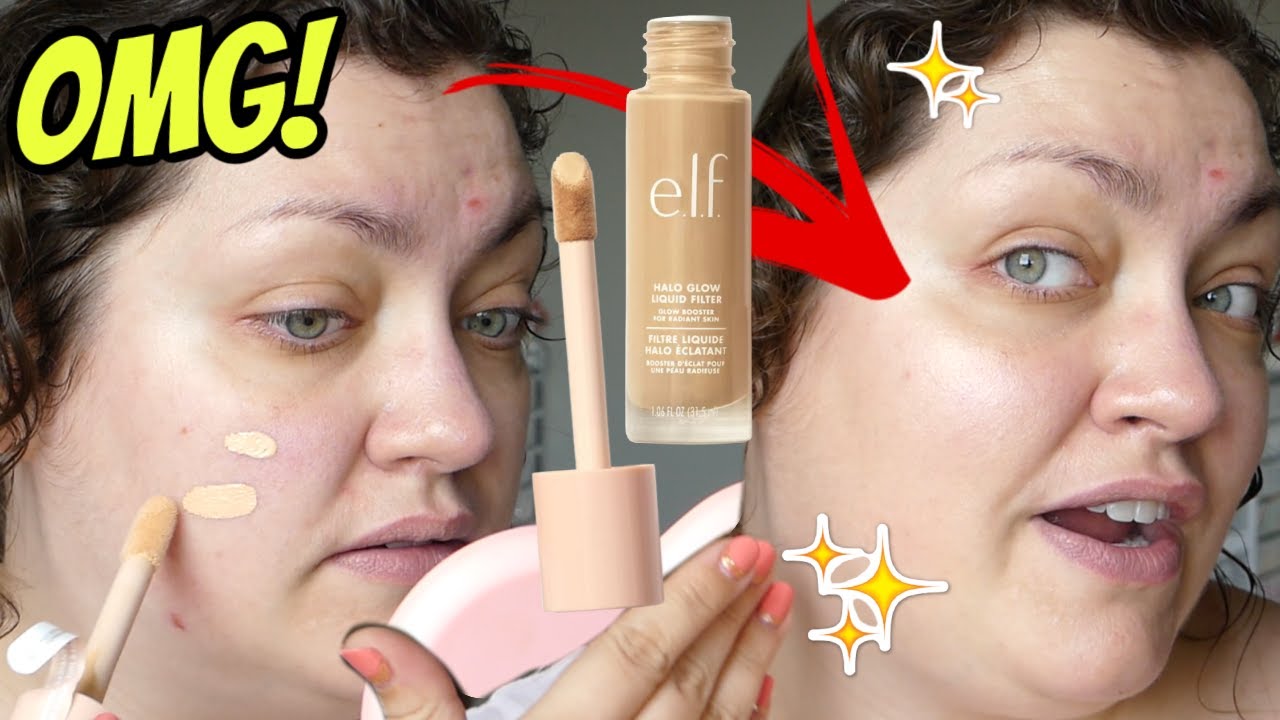 e.l.f. Halo Glow Liquid Filter | WEEKLY WEAR: Oily Skin Review