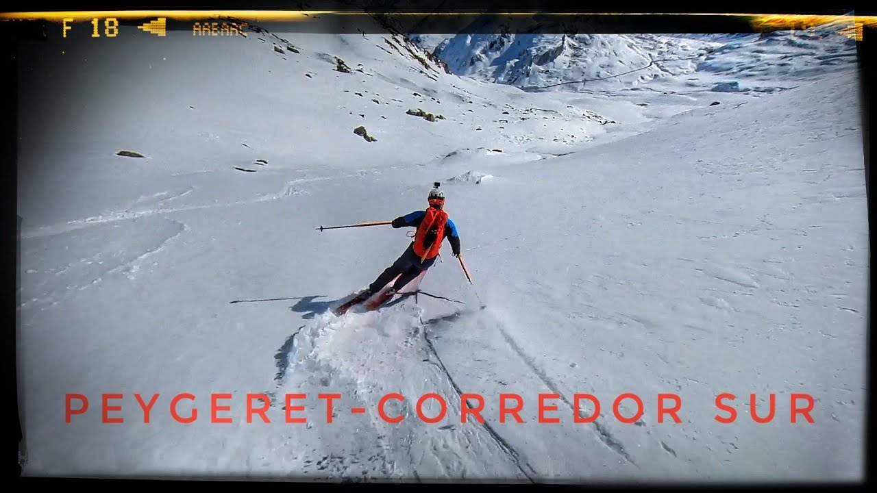 ESQUI DE MONTAÑA EN PIRINEOS-PEYGERET CORREDOR SUR