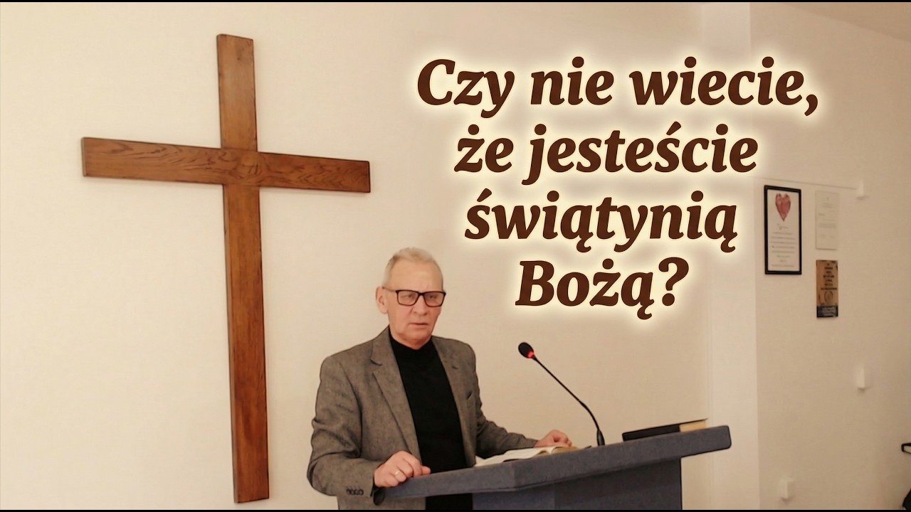 📅 15.02.2026 | Czy nie wiecie, że jesteście świątynią Bożą? ✝️ Jan Jędrzejczak ⛪
