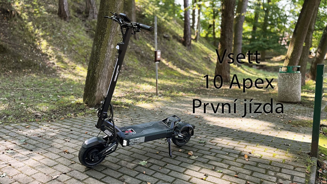 Vsett 10 Apex - dokonalý podvozek a lepší ovládání 👌. První jízda 💥