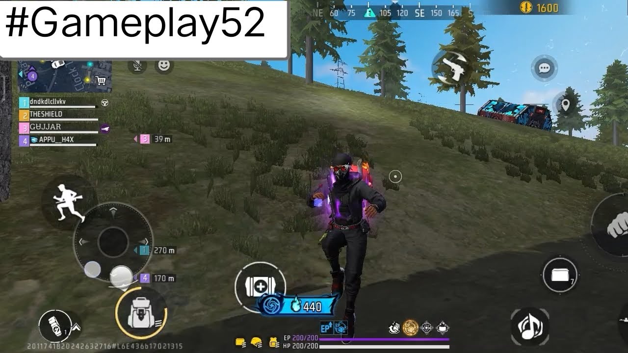 Free Fire Gameplay 52 #freefire #freefireshorts #freefireindia 