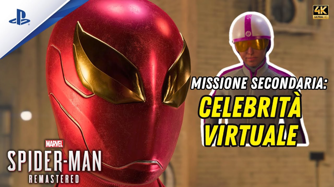 CELEBRITÀ VIRTUALE - Marvel's Spider-Man Remastered PS5 4K |Missione secondaria|
