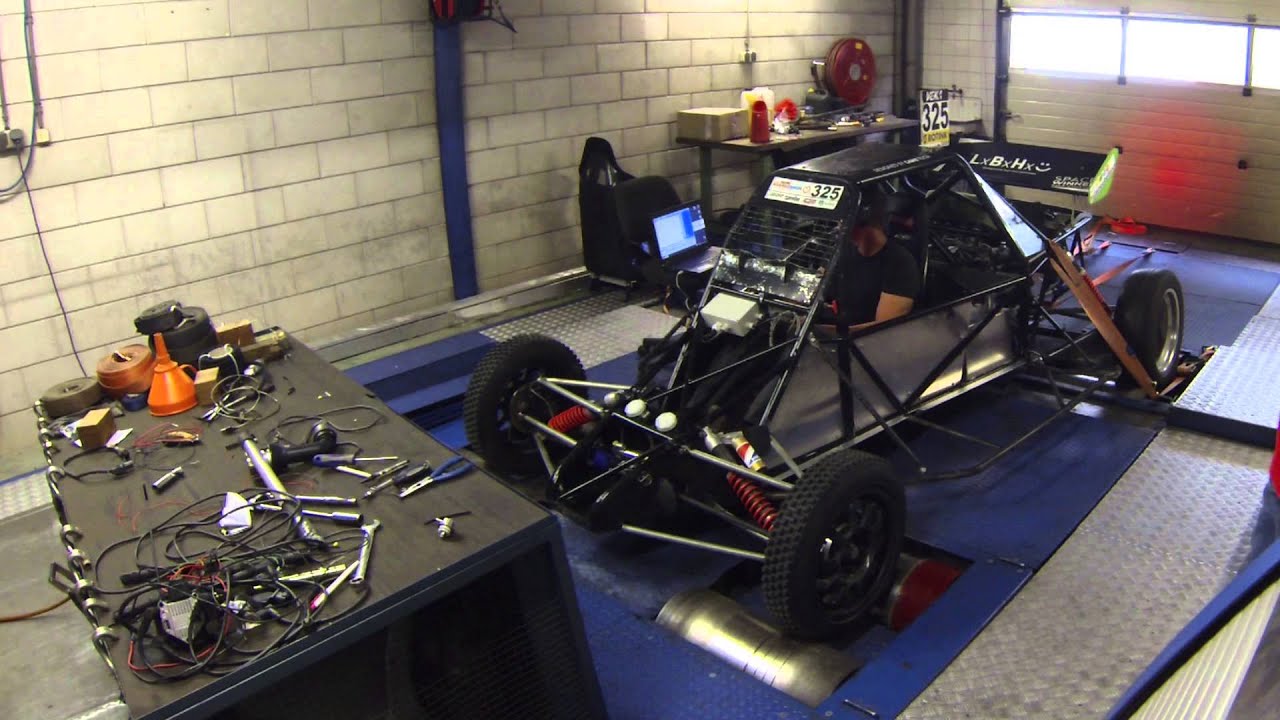 Hayabusa cross sprinter on dyno with KMS MD35