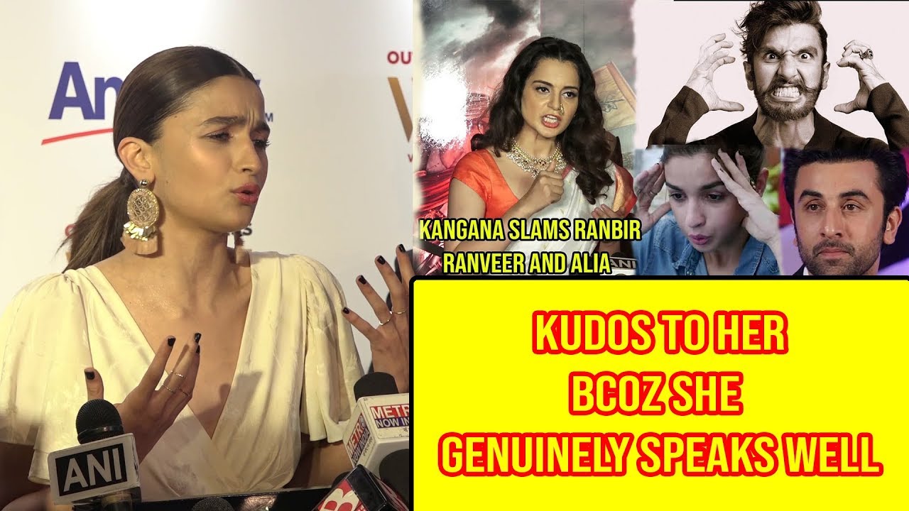 Alia Bhatt react to Kangana Ranaut's statement | Pinkvilla Raw | Bollywood
