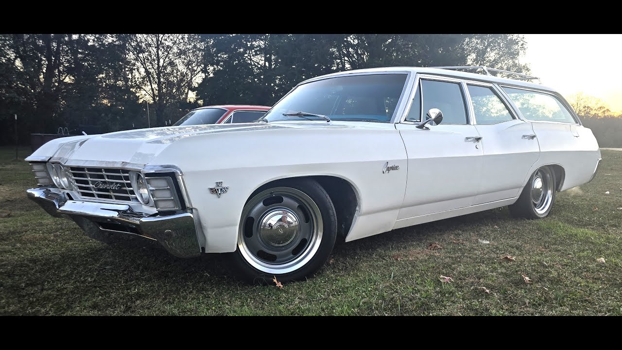 Осмотр днища универсала Chevy Caprice Wagon 1967 года с заменой LS