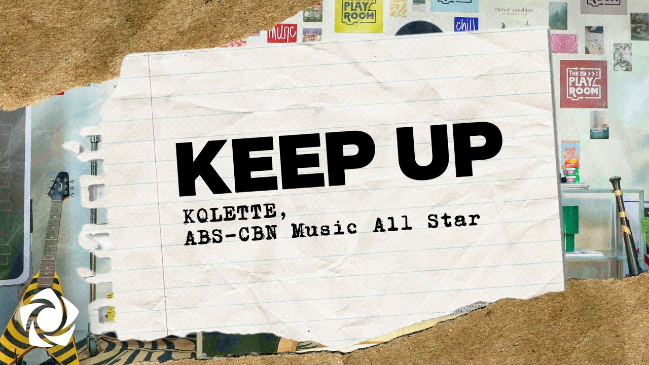 KOLETTE - 'keep up' Official Lyric Video | LIVE at The Playroom!