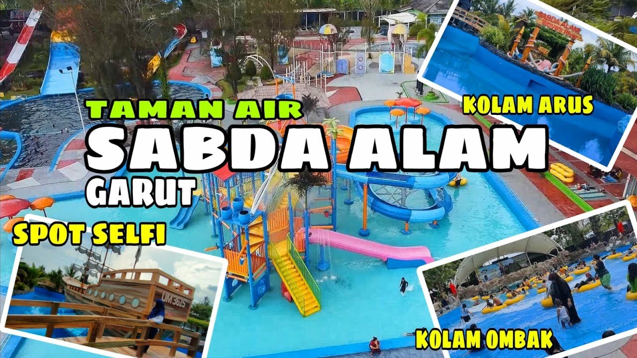 TAMAN AIR SABDA ALAM GARUT || SUASANA DAN HARGA TIKET SEKARANG