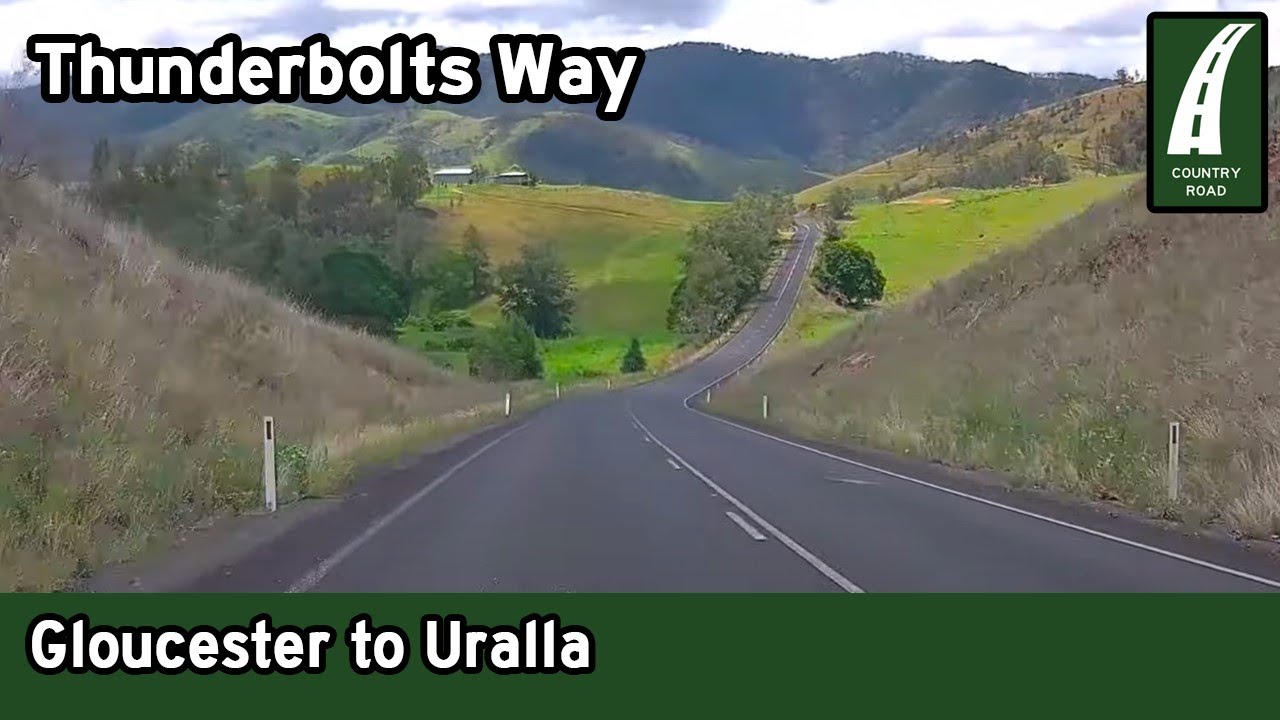Driving the spectacular Thunderbolts Way! Gloucester to Uralla [4K]