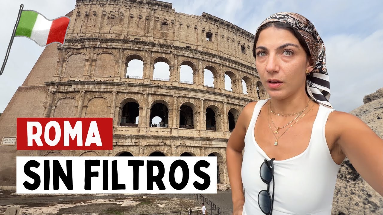 Así es LA REALIDAD de viajar a ROMA hoy en día - ITALIA