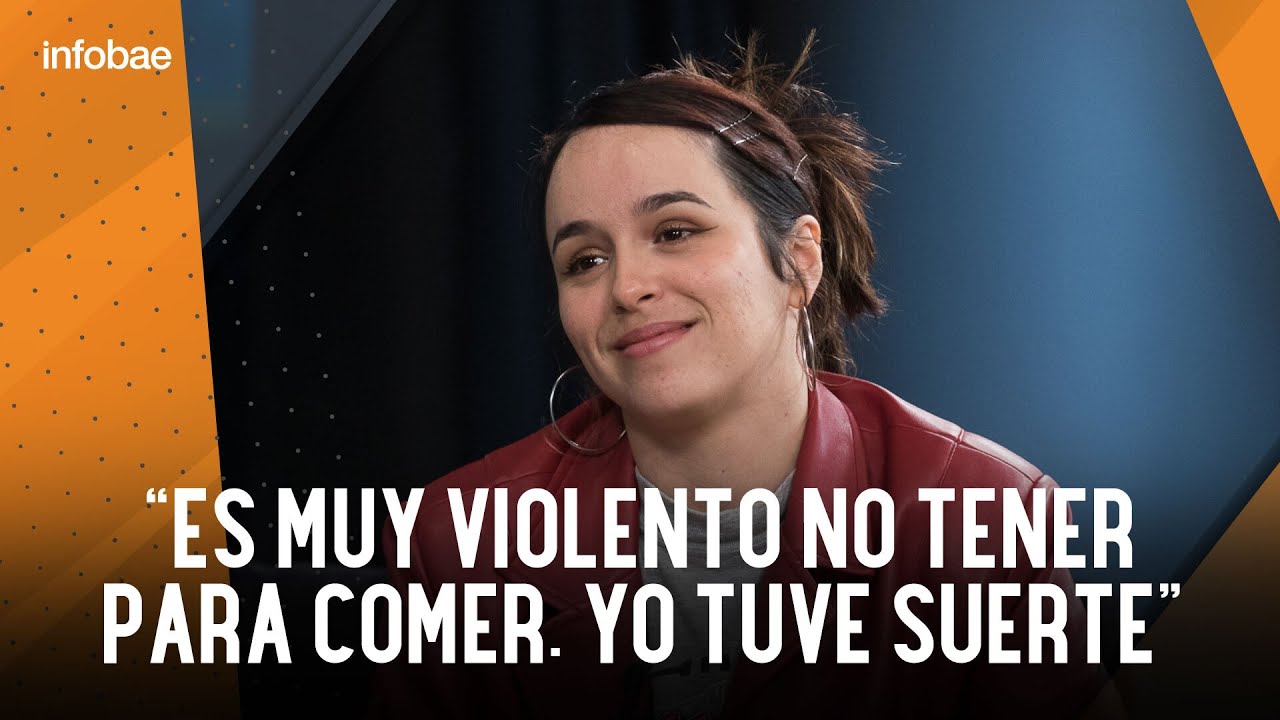 Evitta Luna con María Laura Santillán: “Es muy violento no tener para comer, soy una en un millón”