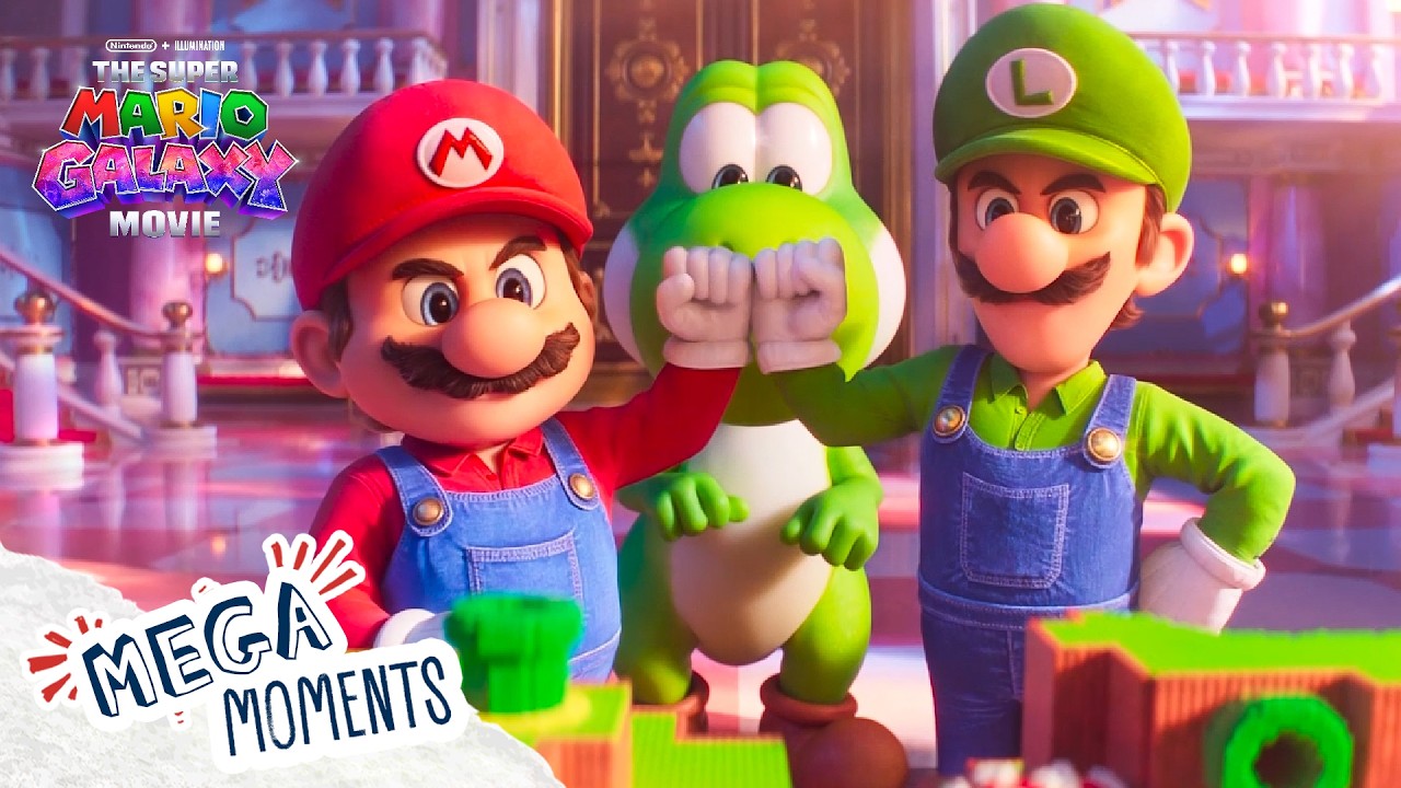 The Mario Bros Are Back In Business 🍄 The Super Mario Galaxy Movie | Extended Preview | Mega Moments