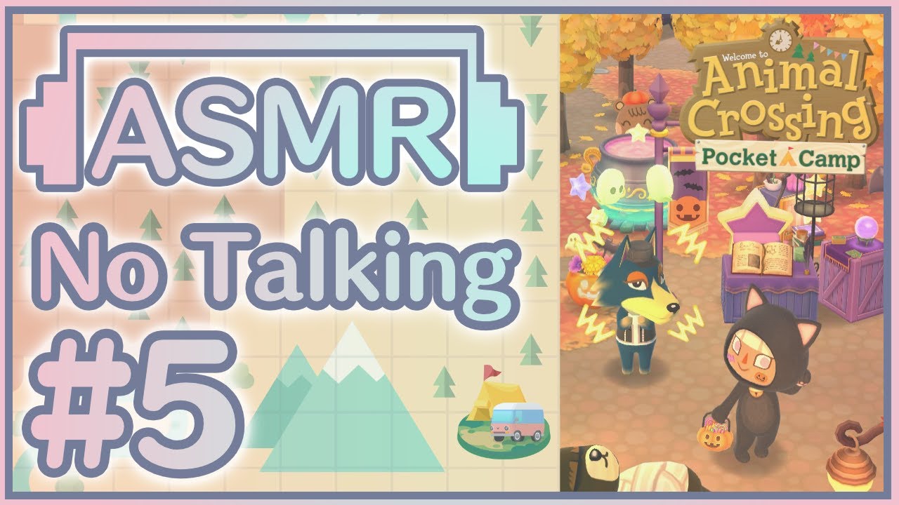 Halloween Activities and Camp Decorating ASMR gameplay sounds