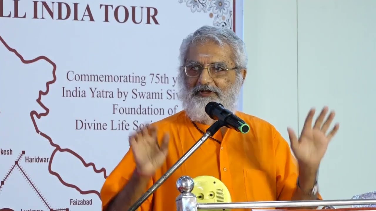 Integral msg of Swami Sivananda to Mankind by Swami Brahmabhutanandaji( DLS Vadodara Amrut Mahotsav)