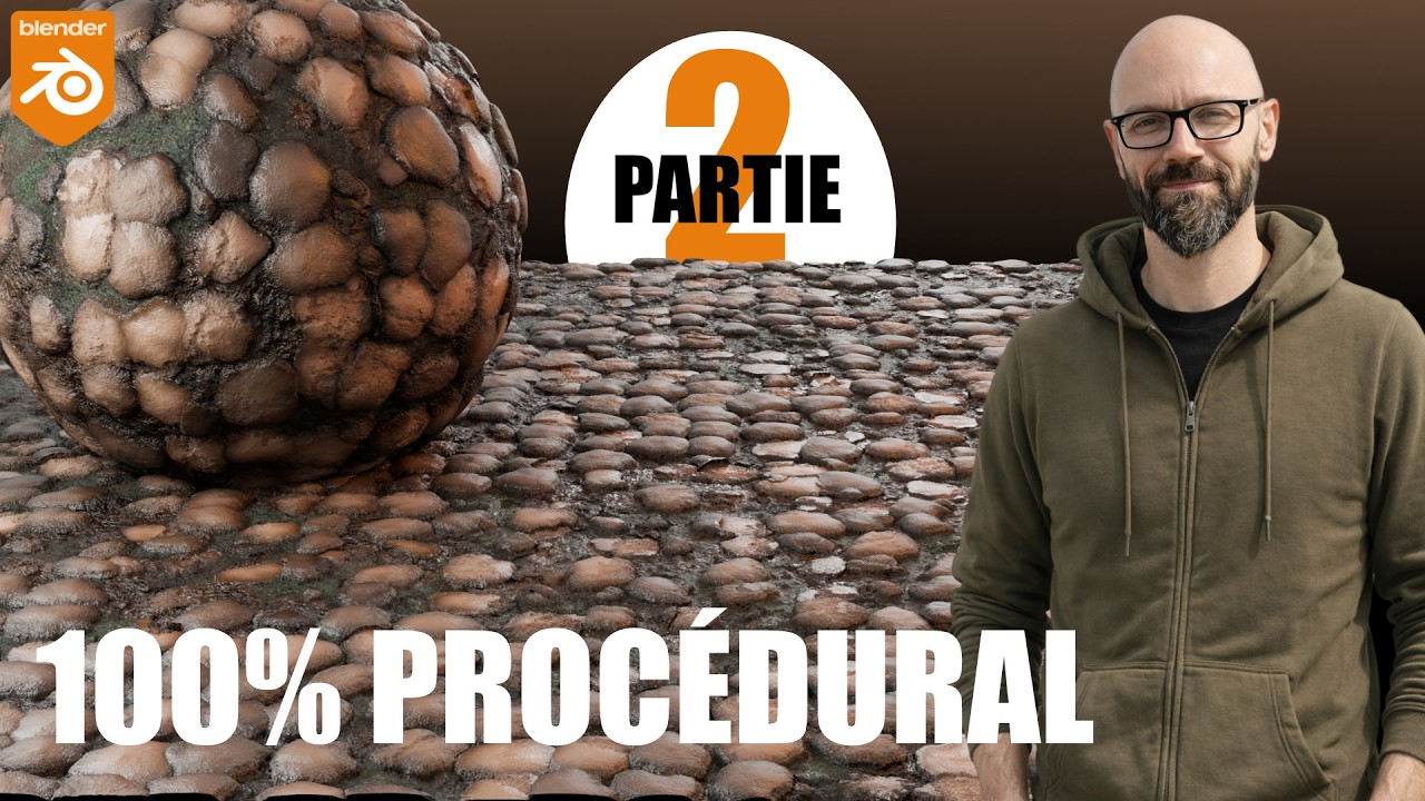 Créer un sol pavé 100% procédural dans Blender (partie 2)