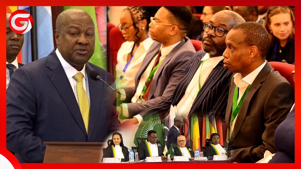 RAIS WA GHANA AZUNGUMZA NDANI YA MAHAKAMA YA AFRIKA ,HOTUBA YAKE YAPONGEZWA NA WADAU WA HAKI...