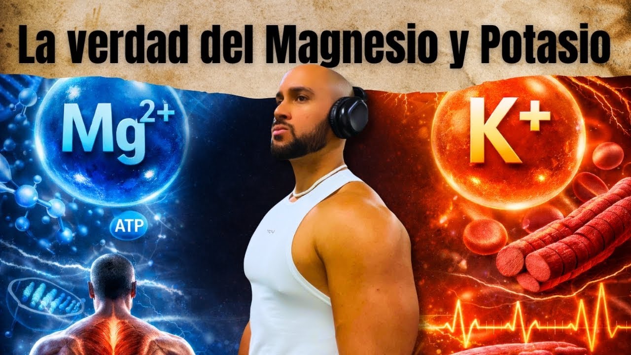 ¿Por qué el Magnesio y Potasio son la clave para un CUERPO 10?
