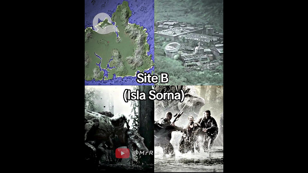 Todas las ISLAS de Jurassic Park 😱 #mrrelevante #cine #dinosaurios #estrenos #jurassicworld #edits