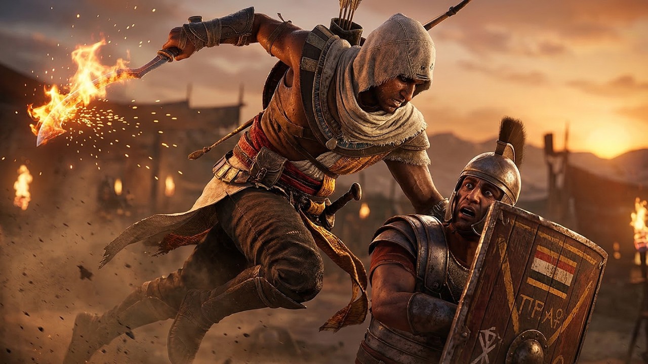 Багровая Пустыня в Assassin's Creed Origins
