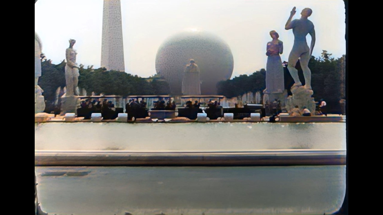 1939 New York World's Fair-New 8mm Home Movie in AI Color #1-U.S.S.R.-Electrified farm-Italia-N.Y.