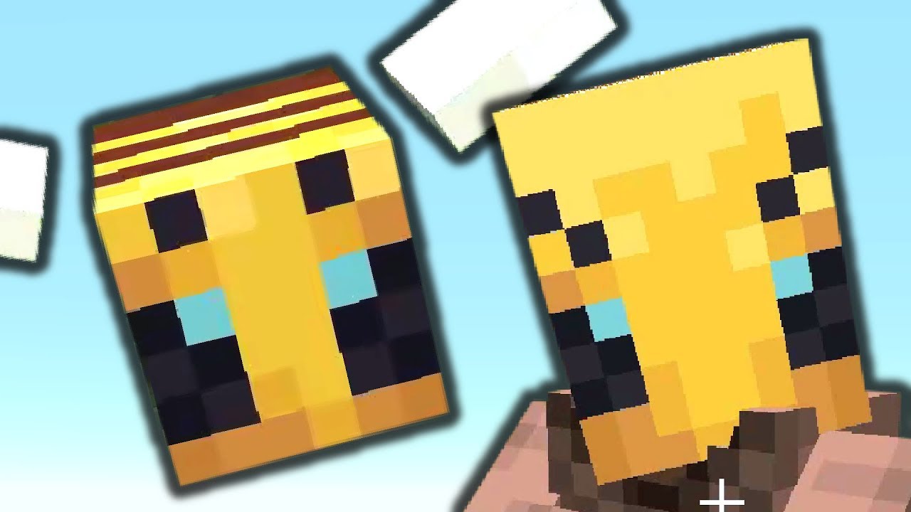 Minecraft but everything is BEES!