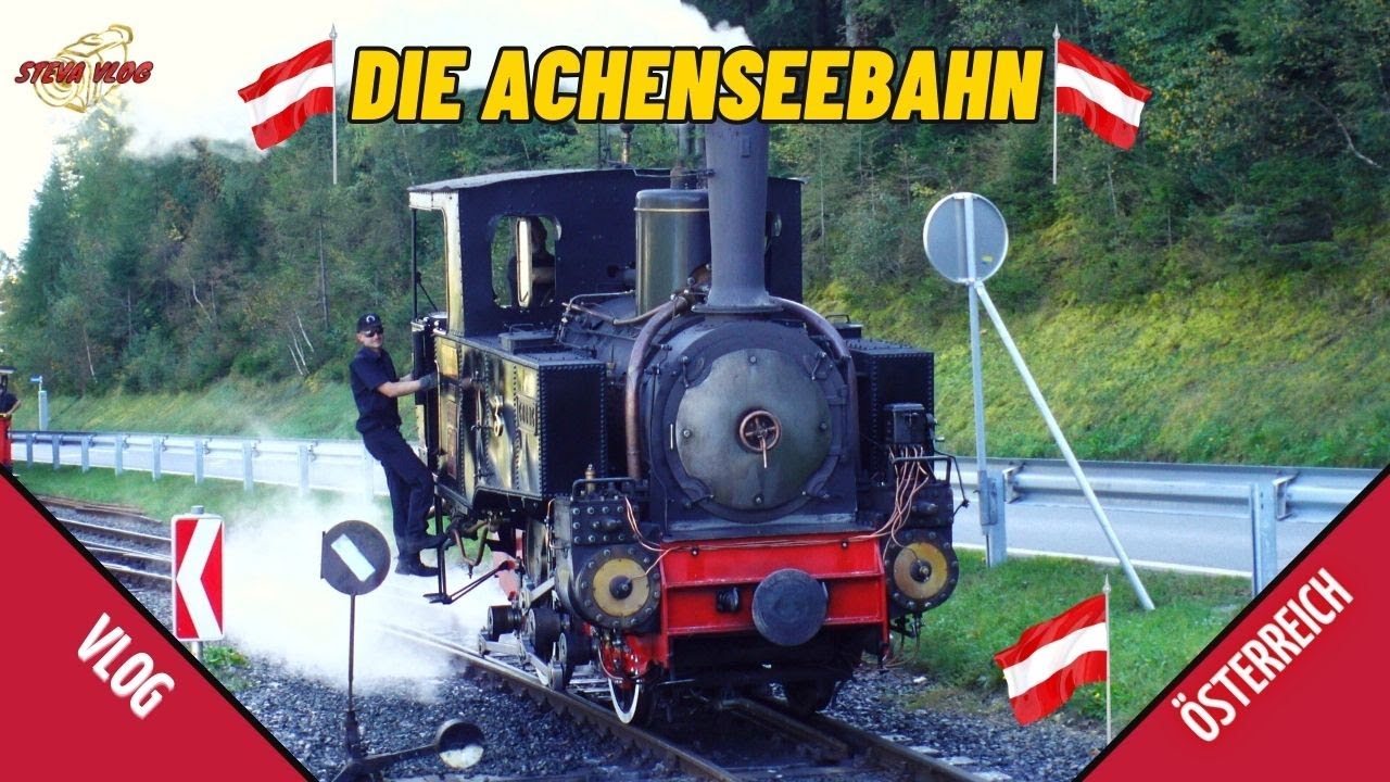 Mit der Achenseebahn von Seespitz nach Jenbach und zurück - Urlaub am Achensee (Österreich) #6