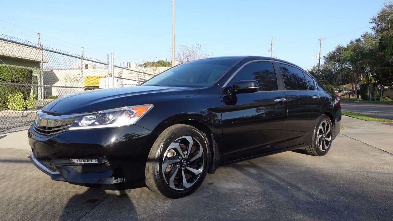 SOLD 2016 Honda Accord EX-L Sedan Honda Sense I-VTEC Earth Dreams Meticulous Motors Inc For Sale