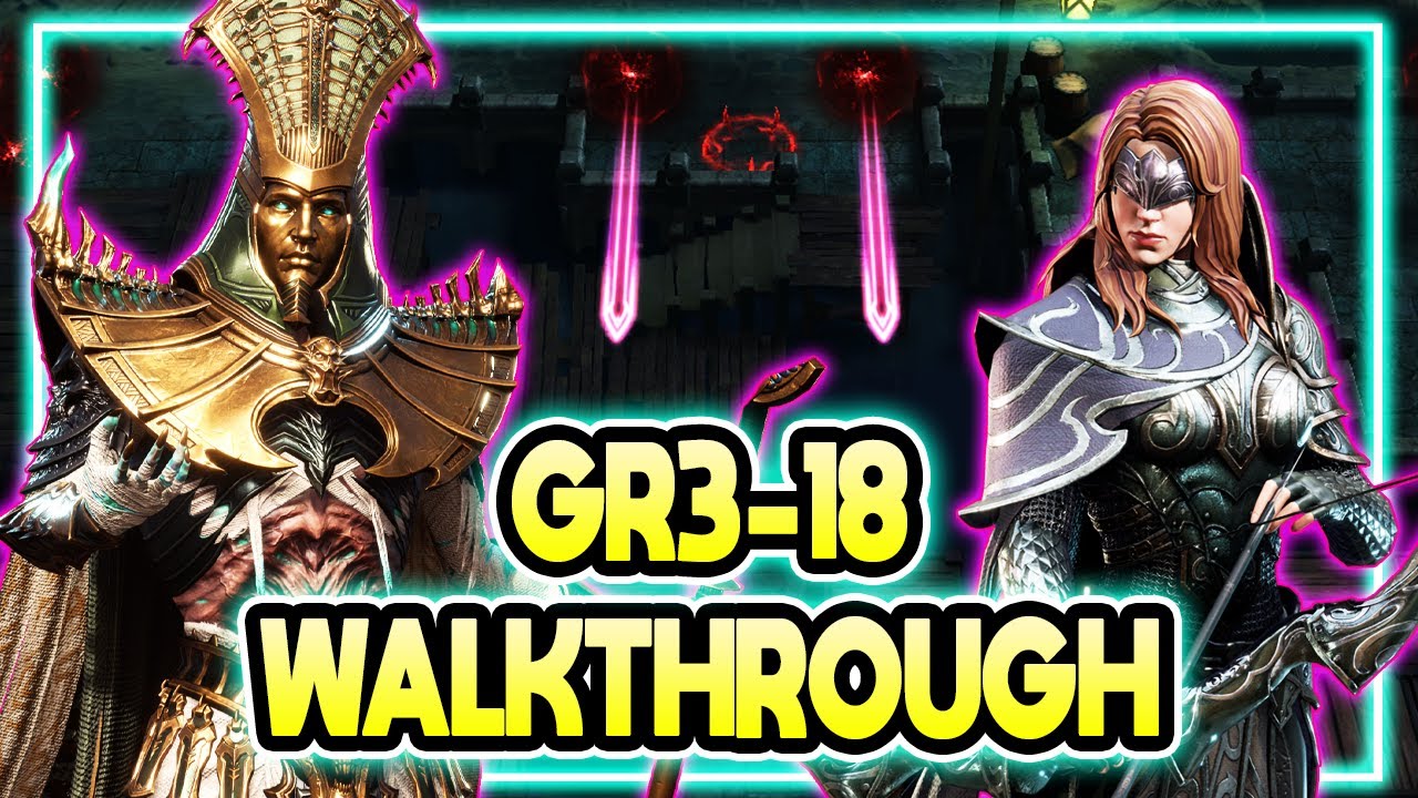 Khamet: Hero Spotlight + GR3-18 Walkthrough ⁂ DAY 47 F2P ⁂ Watcher of Realms