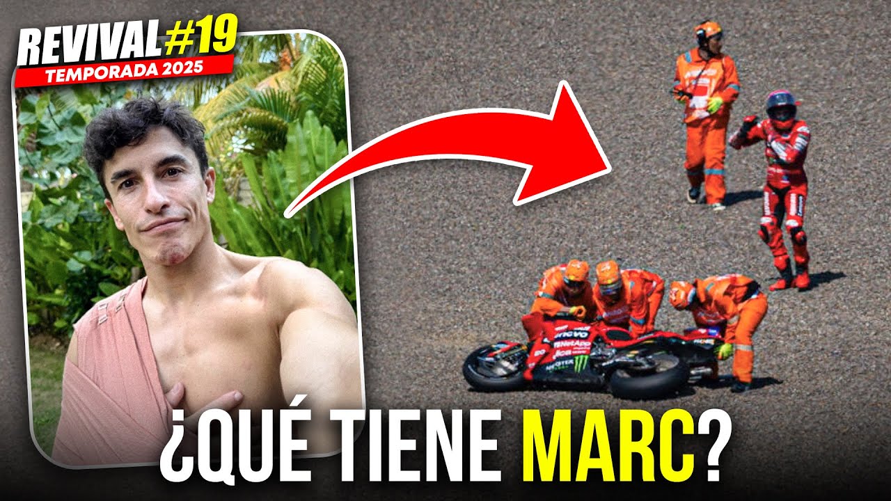 ¿Qué lesión tiene Marc tras la caída de Indonesia en MotoGP?