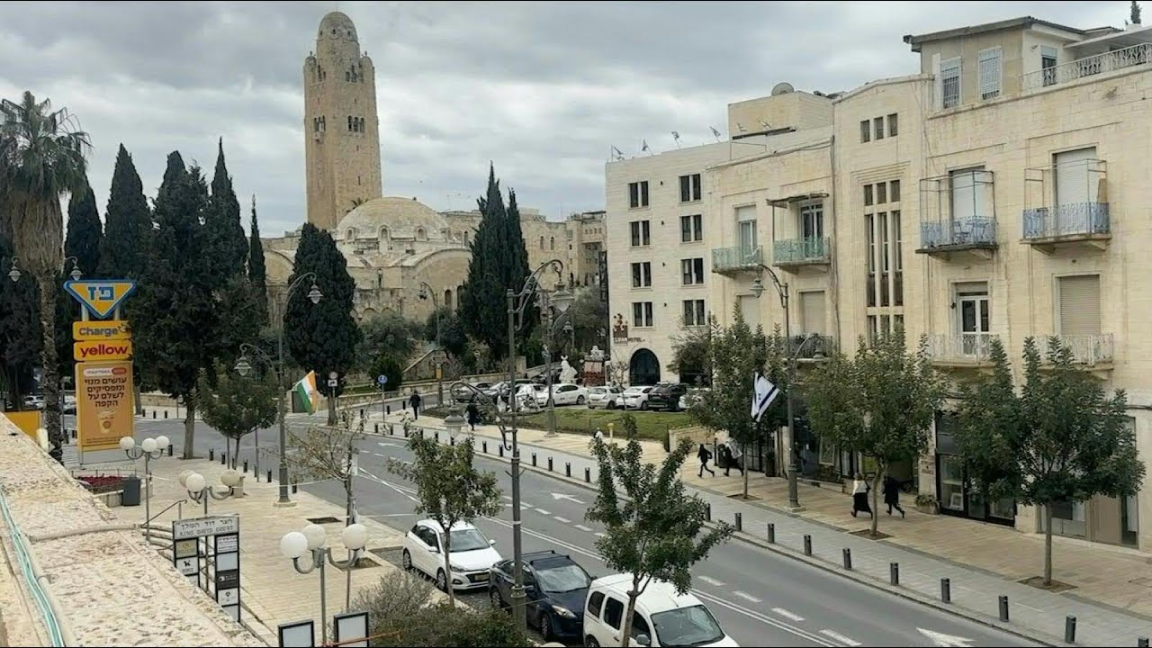 Jérusalem: bruits d'explosions et sirènes d'alerte | AFP Images