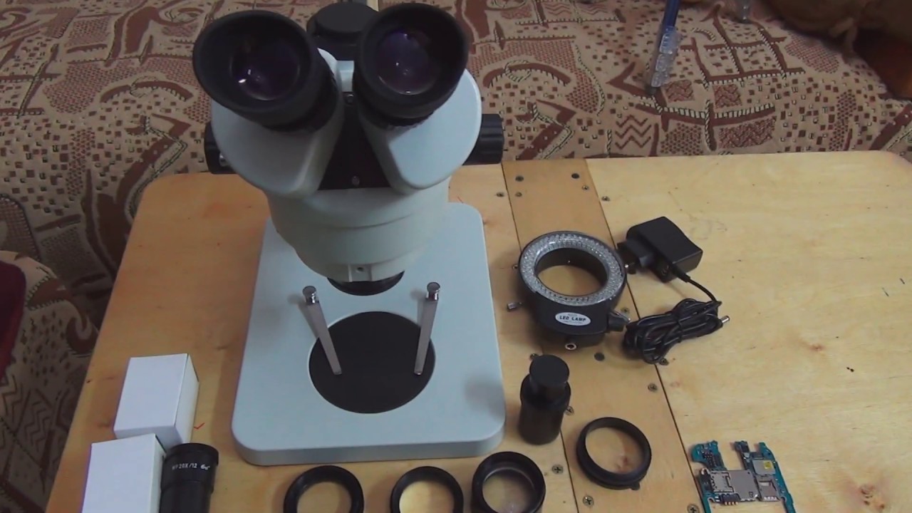 Микроскоп Luckyzoom 3.5X-180X