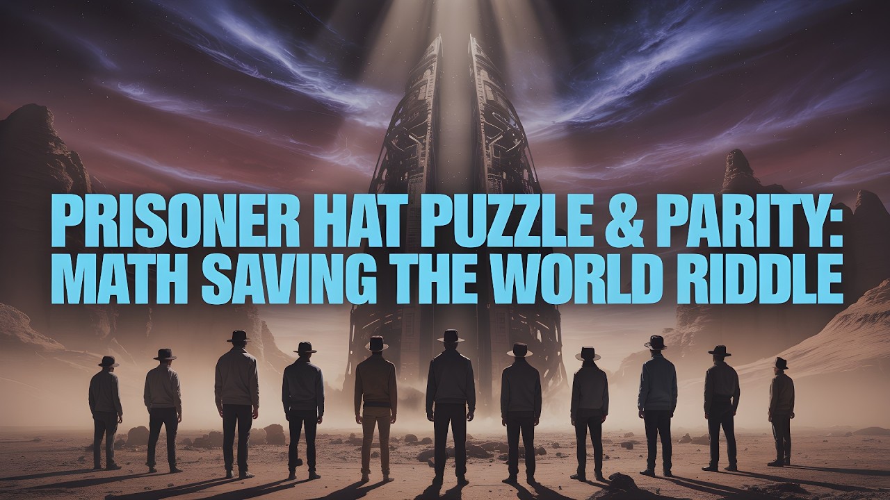 Prisoner Hat Puzzle & Parity: Math Saving the World Riddle