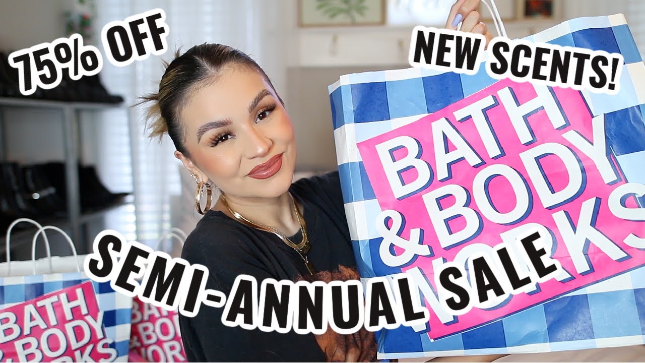 HUGE BATH & BODY WORKS SEMI-ANNUAL SALE HAUL!