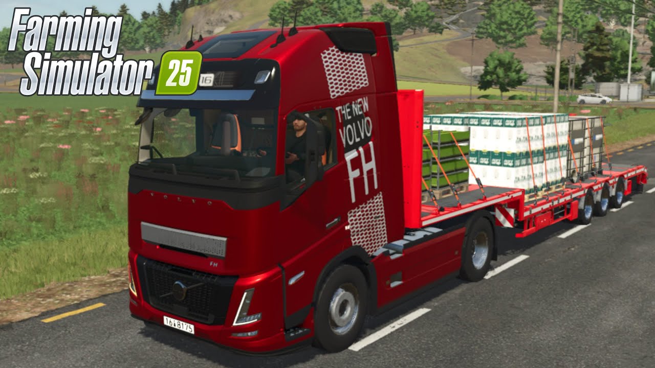 FS25 - Volvo FH16 Aero XL  - NEW TRUCK MOD for Farming Simulator 2025 MODS