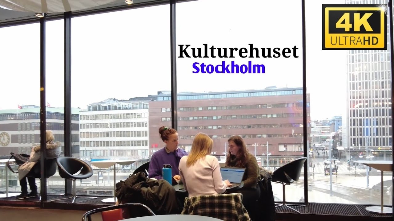Sweden, Stockholm House Of Culture & Theatre (Kulturhuset)