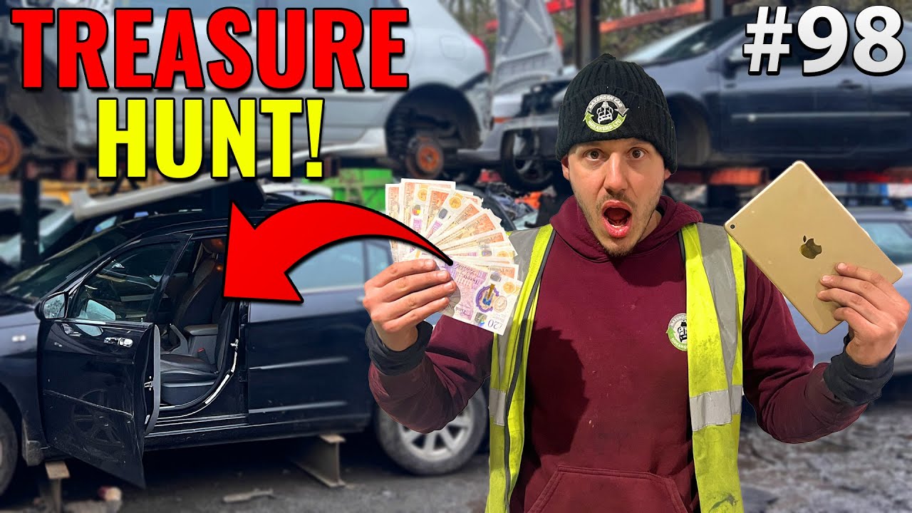 Treasures Uncovered In Abandoned Scrap Cars: Cash, Ipad and More!