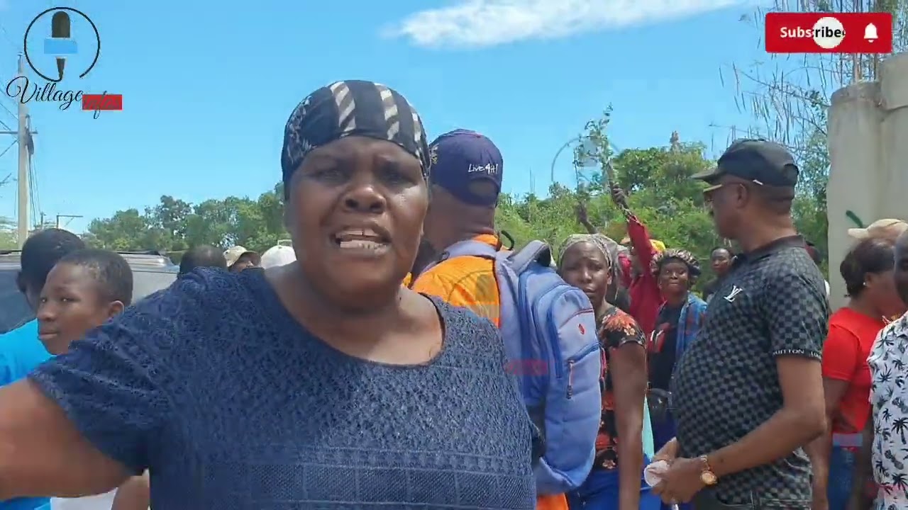 Wa sezi wè nan ki sitiyasyon l'état lage pèp dumòne,anpil kay déjà pase anba...